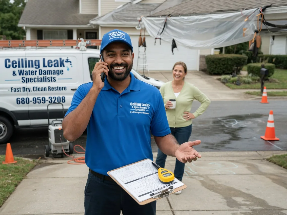Ceiling Leak Cleanup Mcgrady, NC FAQs